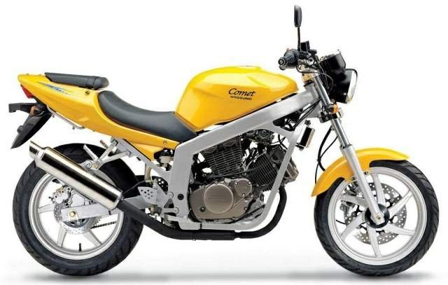 Hyosung GT 125 Comet Slide 1