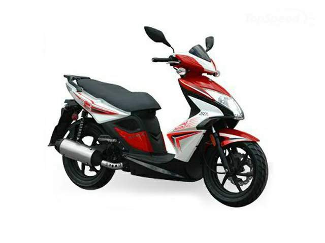 Kymco Super 8 Slide 3