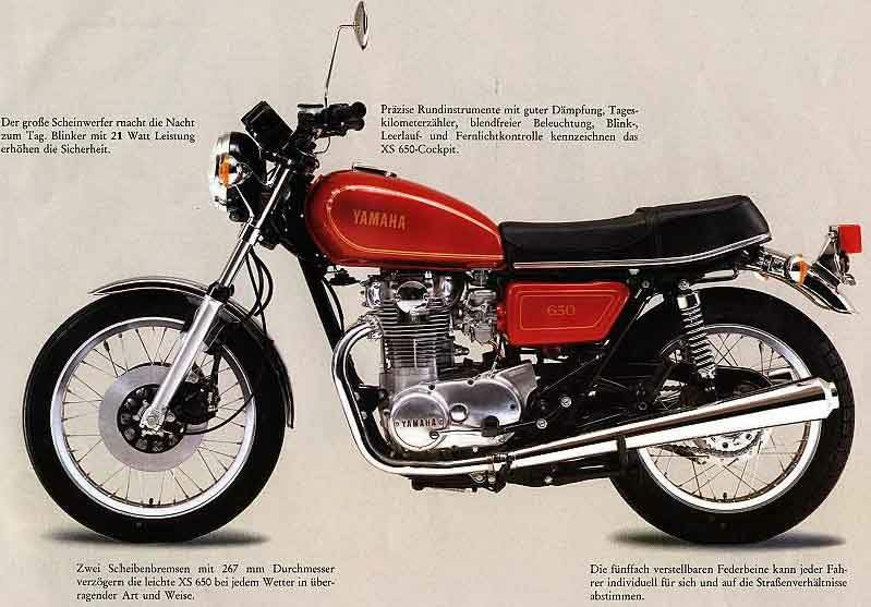 Yamaha XS650 Slide 2